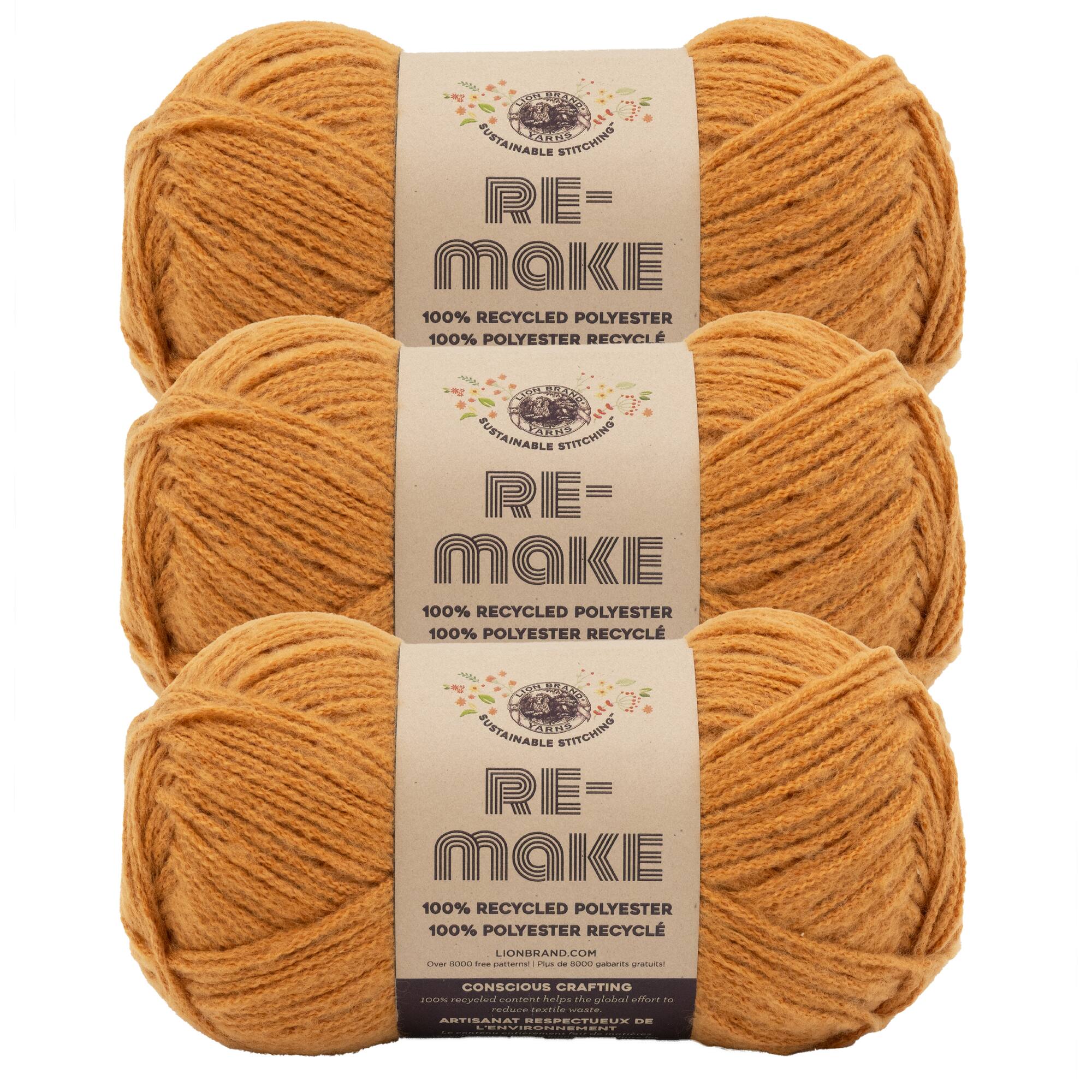 3 Pack Lion Brand® Re-Make Yarn